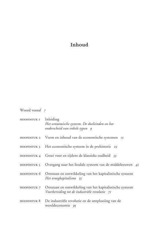 Boom Uitgevers Ontstaan & groei van economische systemen