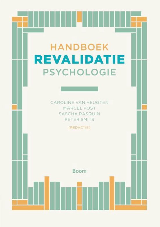 Handboek revalidatiepsychologie