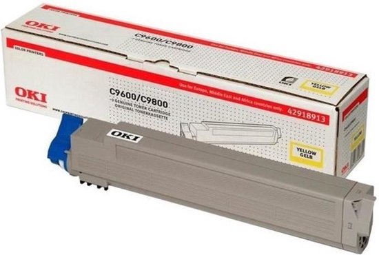 Oki C96/98 - Tonercartridge - Geel