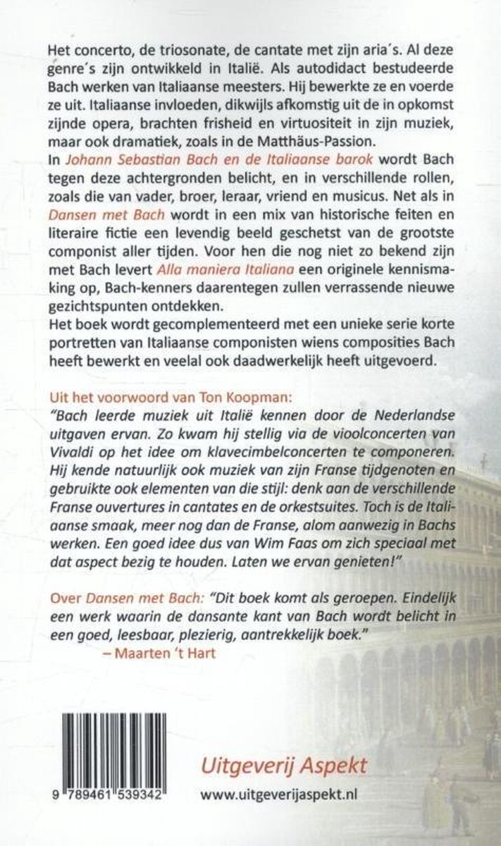 Johann Sebastian Bach en de Italiaanse barok