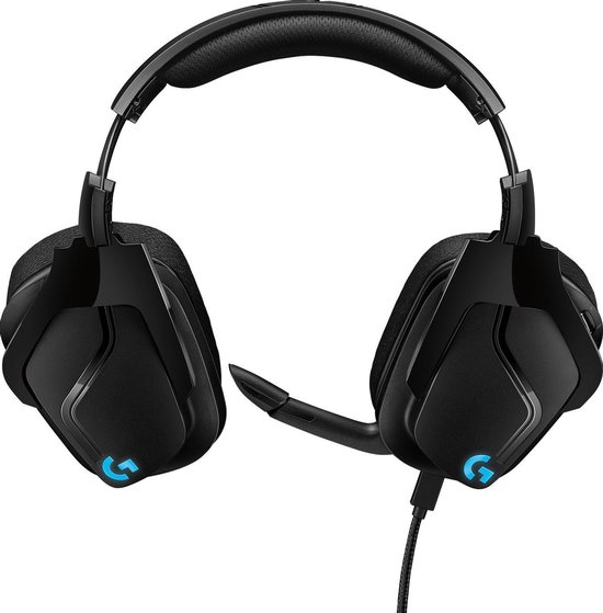Logitech 635 7.1 Surround Sound LIGHTSYNC Gaming Headset - Zwart