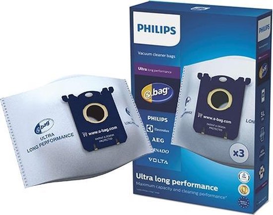 Philips S-Bag FC8027/01 Ultra Long Performance (3 stuks)
