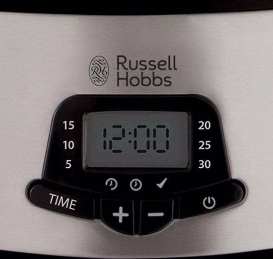 Russell Hobbs MaxiCook 3 Tier Digital Food Steamer 23560-56 - Zwart