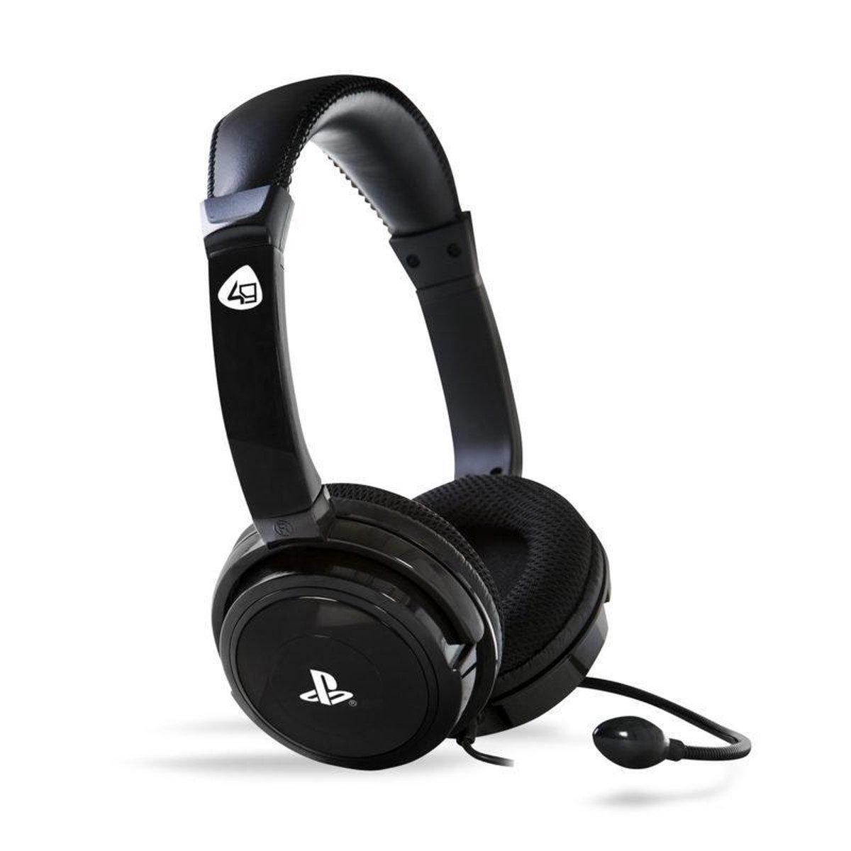 4Gamers PRO4-40 - Gaming Headset PS4 - Zwart