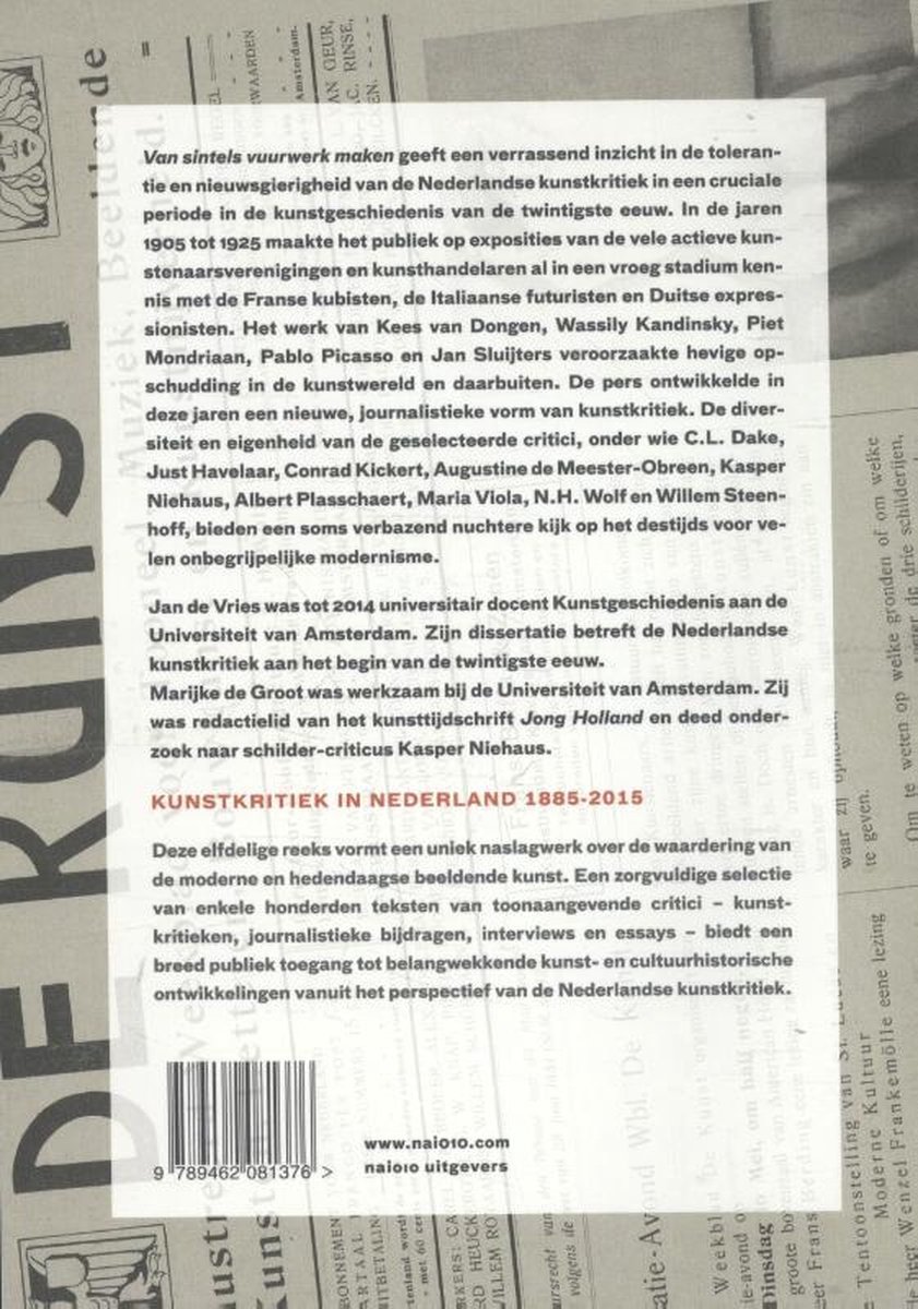 Van sintels vuurwerk maken, 1905-1925