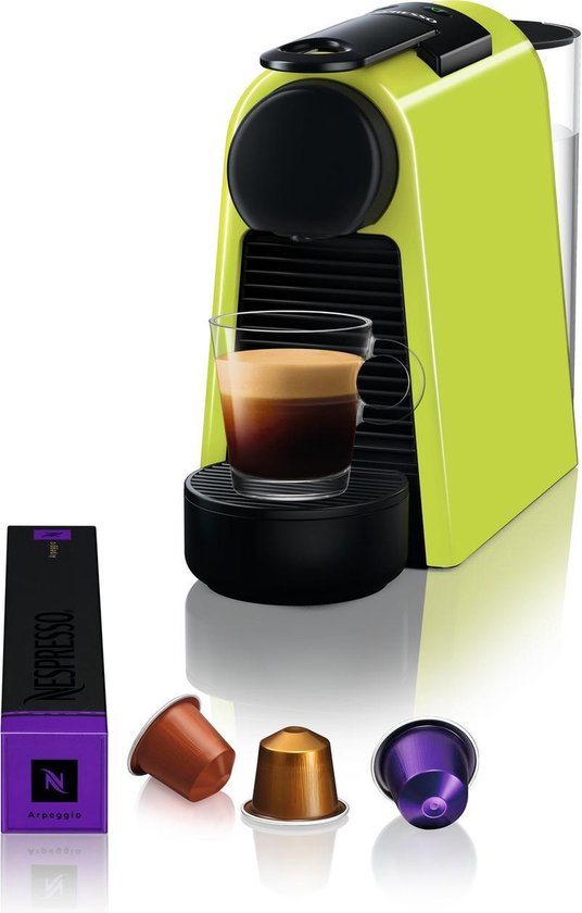 Magimix Nespresso Essenza Mini Limoen - Groen