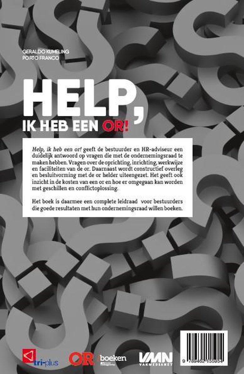 Vakmedianet Help, ik heb een OR!