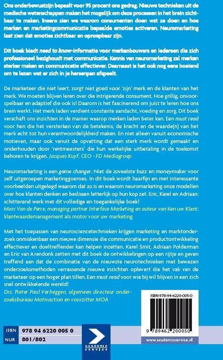 Academic Service Neuromarketing