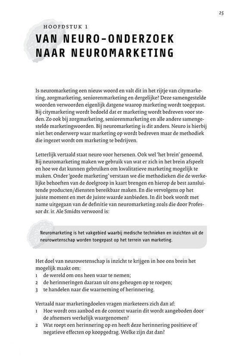 Academic Service Neuromarketing