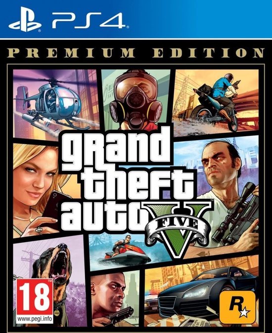 TAKE TWO Grand Theft Auto V (GTA 5) Premium Edition PS4
