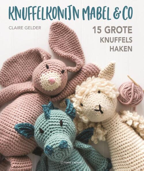 Knuffelkonijn Mabel & Co - Coral