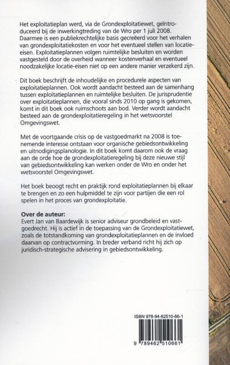 Het exploitatieplan