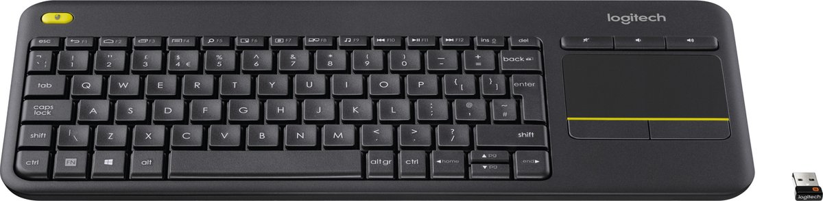 Logitech K400 Plus - Draadloos Toetsenbord - Azerty