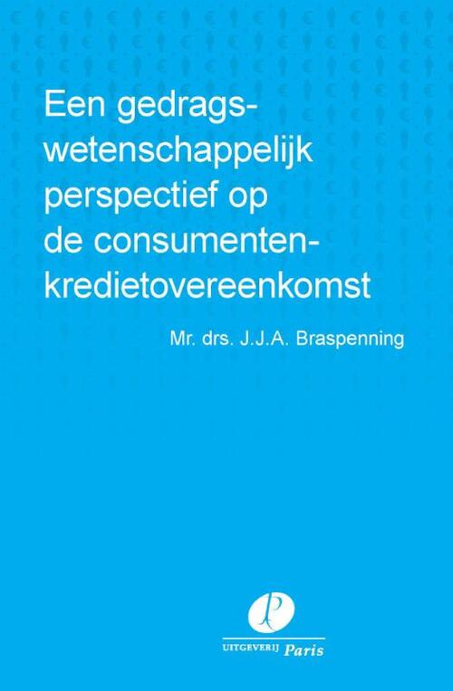 Een gedragswetenschappelijk perspectief op de consumentenkredietovereenkomst