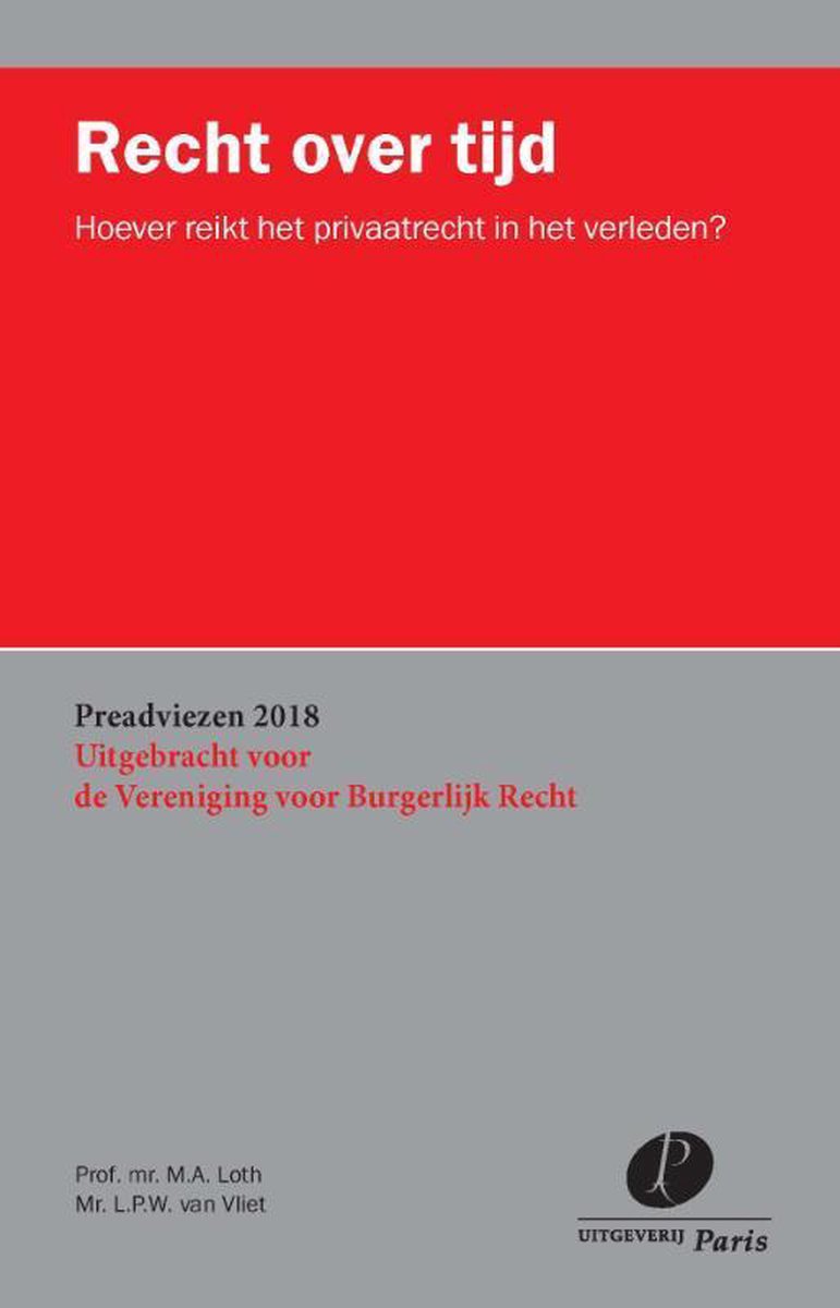 Uitgeverij Paris B.V. Recht over tijd