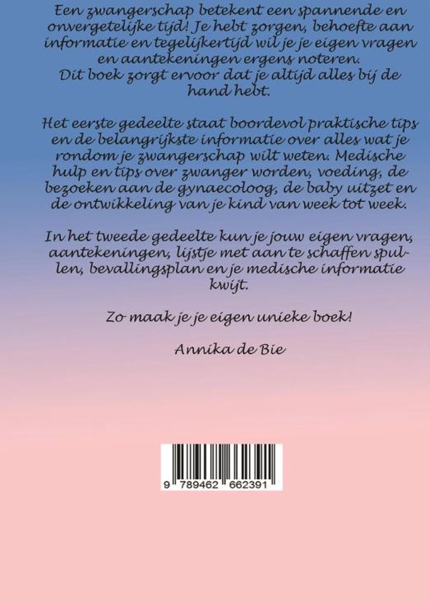 Je eigen zwangerschapsboek