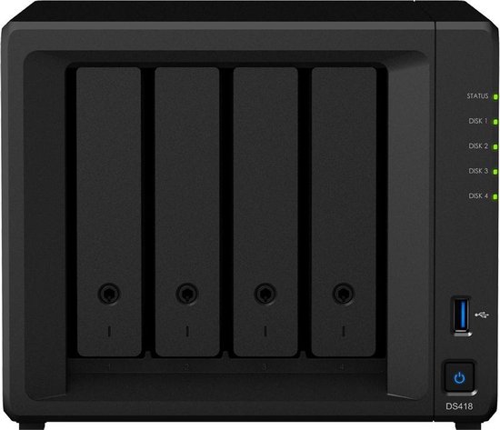 Synology DS418 - Negro