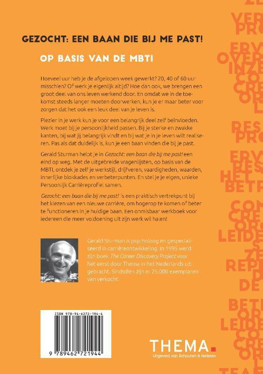 Uitgeverij Thema Gezocht: een baan die bij me past!