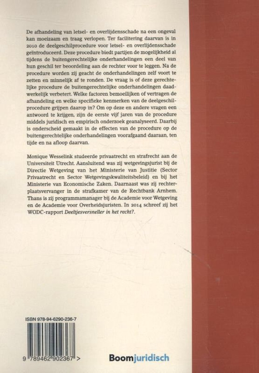 De deelgeschilprocedure