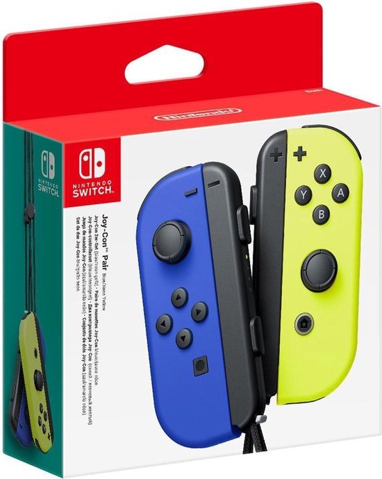 Nintendo Switch Joy-Con set Blauw/Neon - Geel