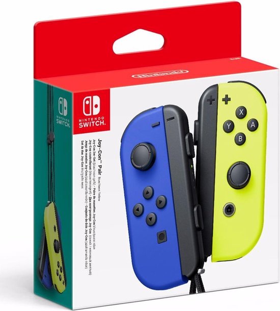 Nintendo Switch Joy-Con set Blauw/Neon - Geel