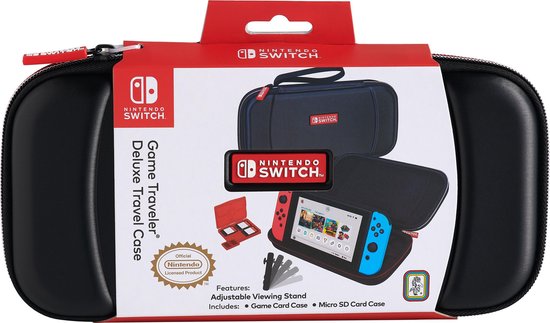 Official Nintendo Switch Deluxe Travel Case - Black