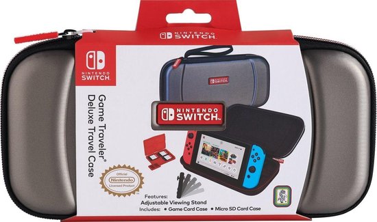 Official Nintendo Switch Deluxe Travel Case - Titan - Zwart