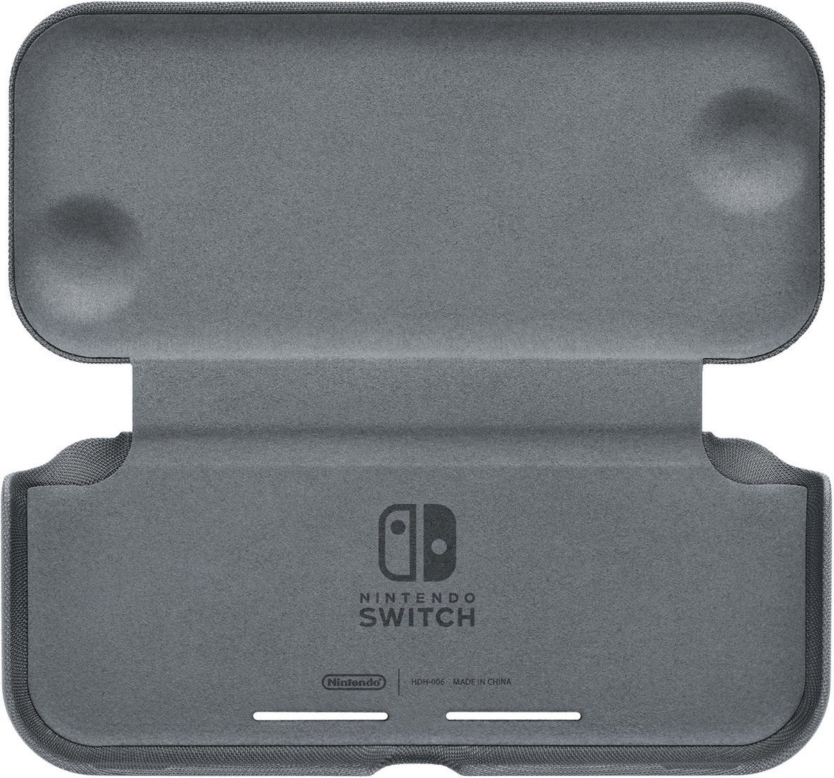 Nintendo Switch Lite - Flip Cover & Screenprotector - Gris