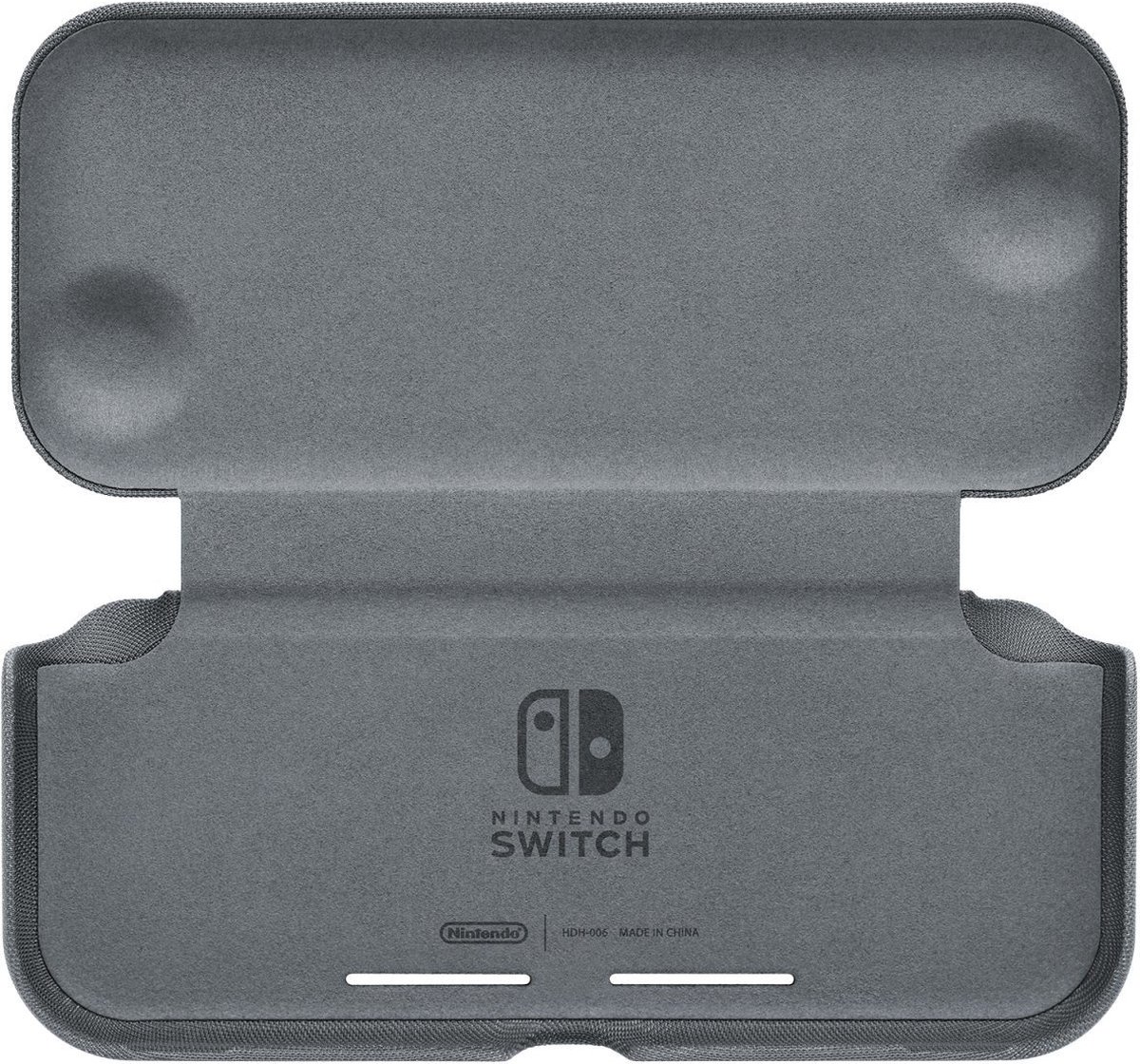 Nintendo Switch Lite - Flip Cover & Screenprotector - Grijs