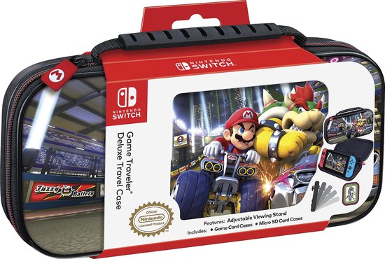 Official Mario Bowser Travel Case Nintendo Switch