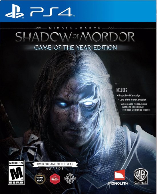 Shadow Of Mordor (Game Of The Year)