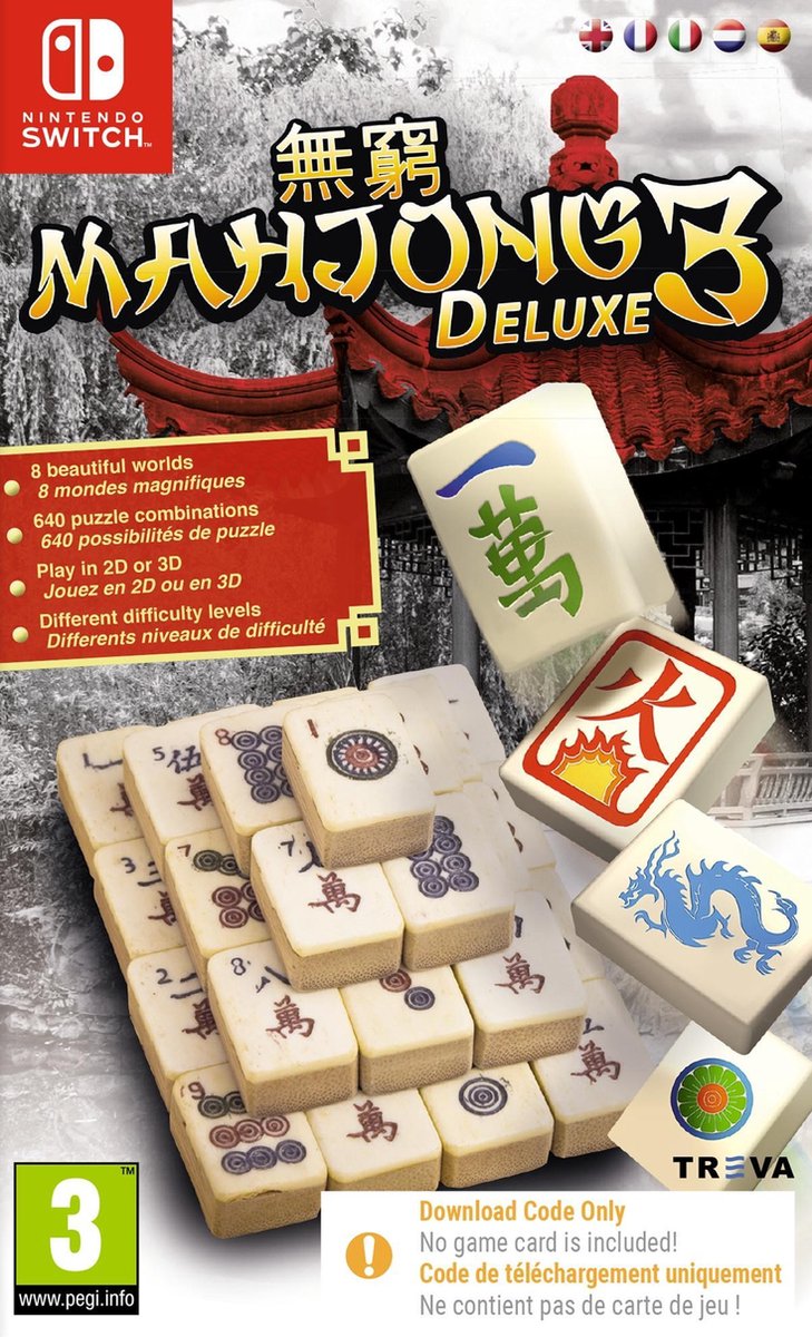 Markt+Tecknik Mahjong Deluxe 3 (Code In A Box)