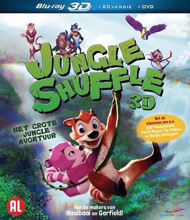 Jungle Shuffle (3D En 2D Blu-Ray + DVD)