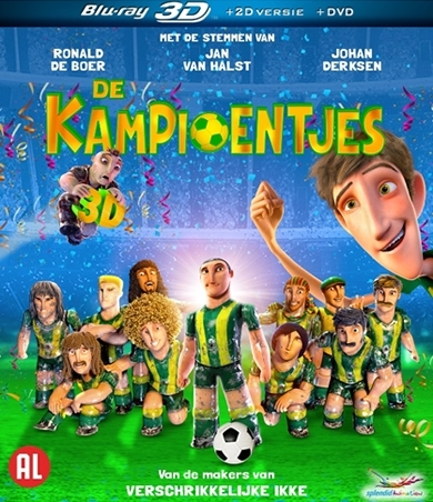 Dutch Filmworks De Kampioentjes (3D En 2D Blu-Ray + DVD)