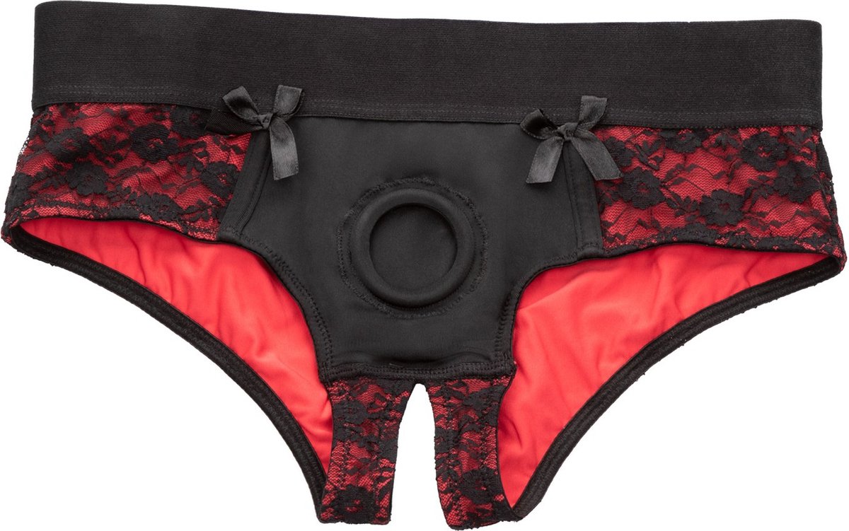 California Exotic Novelties Open kruis slip met pegging probe