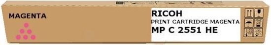 Ricoh MPC2551 toner standard capacity 9.500 pagina's 1-pack - Magenta