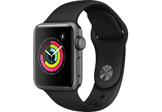 Apple Watch Series 3 38mm Space Gray Aluminium/ - Zwart