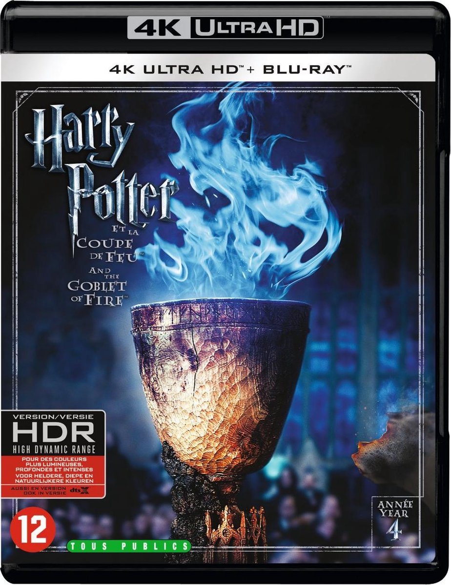 Warner Bros. Harry Potter 4 - De Vuurbeker (4K Ultra HD En Blu-Ray)