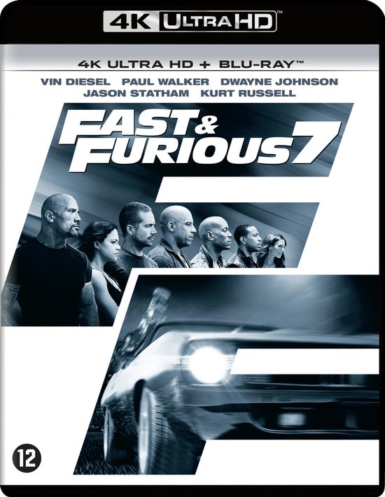 VSN / KOLMIO MEDIA Fast & Furious 7 (4K Ultra HD En Blu-Ray)