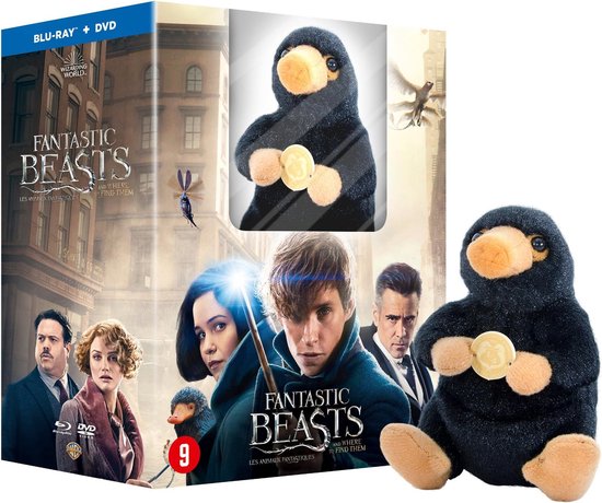 Fantastic Beasts And Where To Find Them + Pluche Niffler (DVD En Blu-Ray Limited Edition)