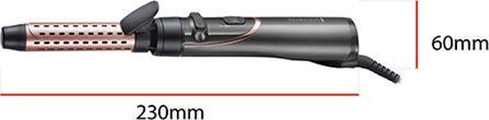 Remington Curl & Straight Confidence Roterende Fohnborstel AS8606 - Zwart