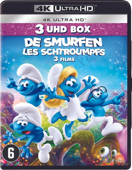De Smurfen 1-3 (4K Ultra HD)