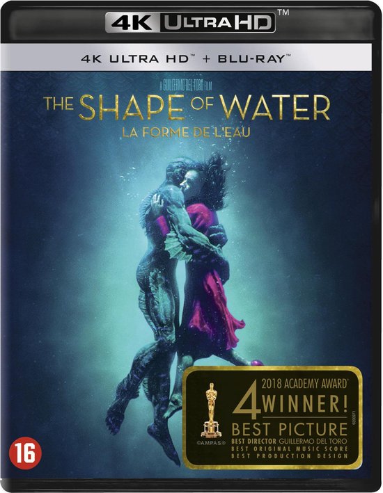 VSN / KOLMIO MEDIA The Shape Of Water (4K Ultra HD En Blu-Ray)