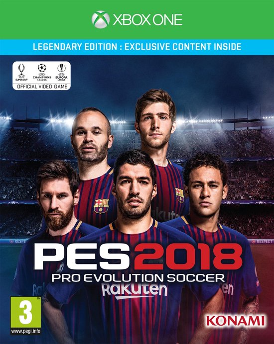 Konami Pro Evolution Soccer 2018 (Legendary Edition) | Xbox One