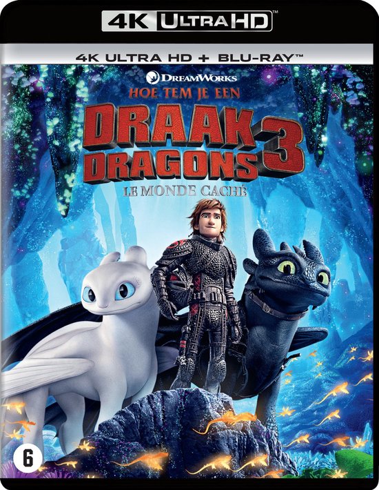 Hoe Tem Je Een Draak 3 (How To Train Your Dragon 3) (4K Ultra HD En Blu-Ray)