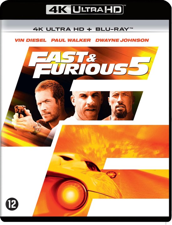 VSN / KOLMIO MEDIA Fast & Furious 5 (4K Ultra HD En Blu-Ray)