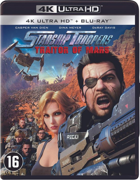 VSN / KOLMIO MEDIA Starship Troopers - Traitor Of Mars (4K Ultra HD En Blu-Ray)