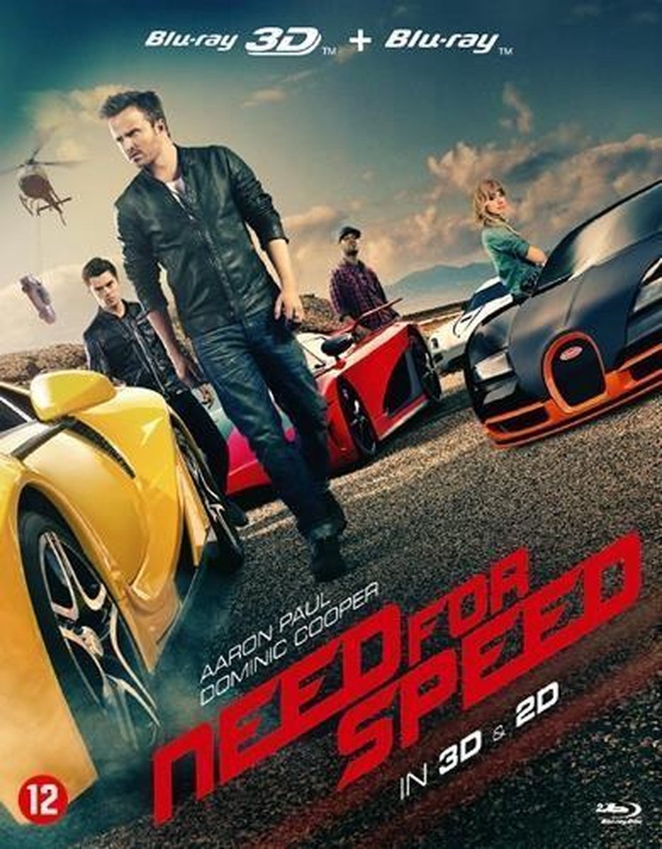 Entertainment One Need For Speed (3D + 2D Blu-Ray)