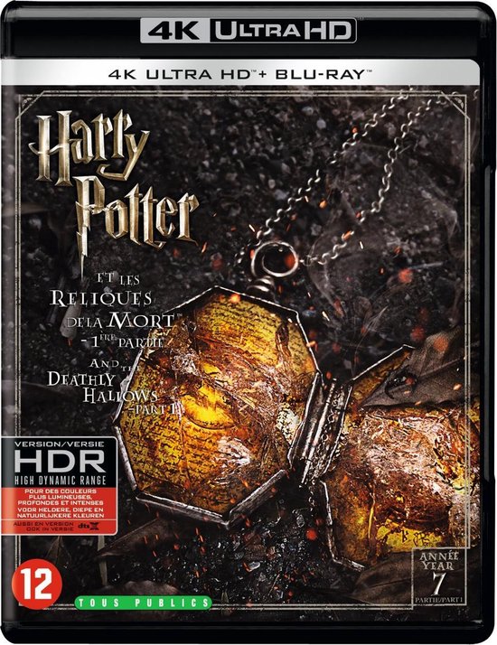 VSN / KOLMIO MEDIA Harry Potter 7 - De Relieken Van De Dood / Deel 1 (4K Ultra HD En Blu-Ray)