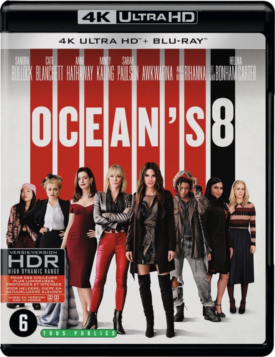 VSN / KOLMIO MEDIA Ocean&apos;s 8 (4K Ultra HD + Blu-Ray)